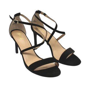 Womens TS35 Darria 2 Strappy Dress Sandals Black Micro
